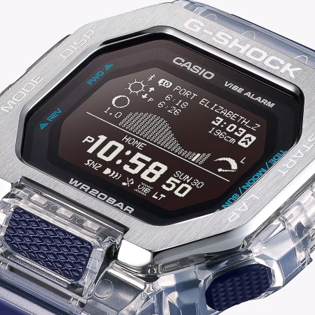 Reloj Casio G-Shock azul GBX-100S-2ER