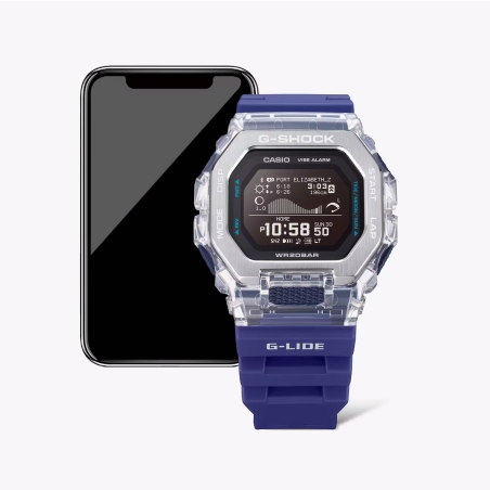 Reloj Casio G-Shock azul GBX-100S-2ER