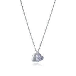 Collar Viceroy plata y corazones 9147C000-30