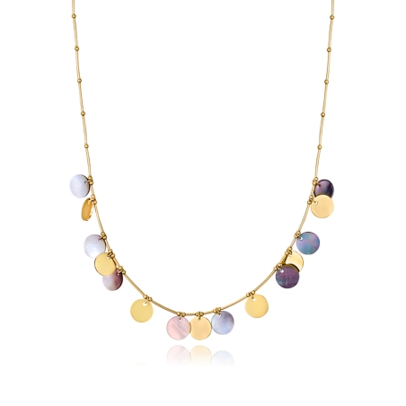 Collar Viceroy acero dorado 14182C01012