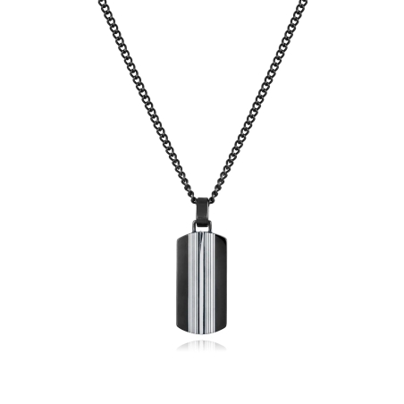 Collar Viceroy acero placa 14119C01010