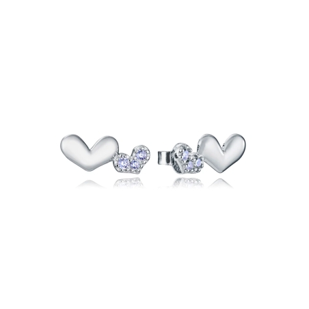 Pendientes Viceroy plata corazones 9146E000-30