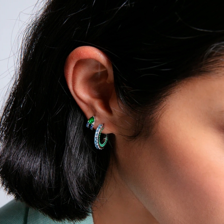 Pendientes Viceroy plata y circonitas 9130E000-39