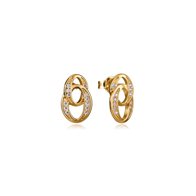 Pendientes Viceroy plata entrelazados 9134E100-30