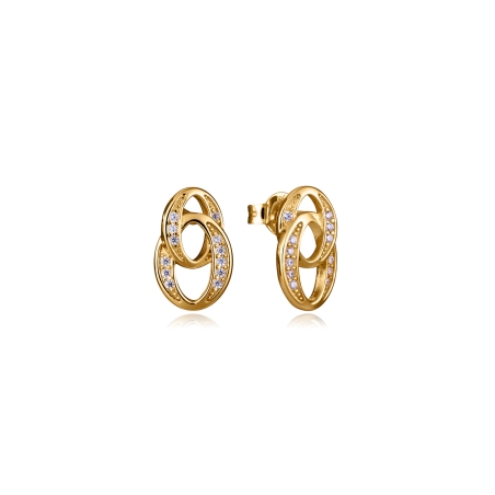Pendientes Viceroy plata entrelazados 9134E100-30