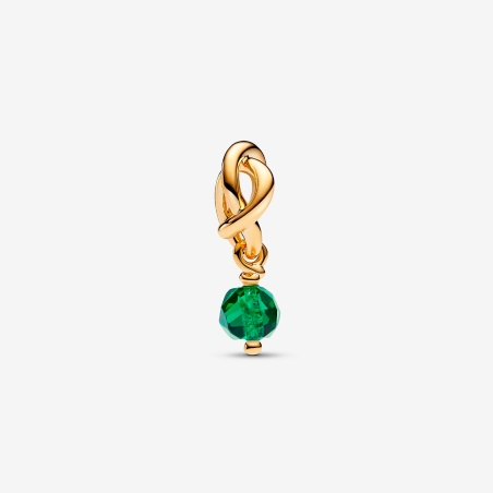 Charm Pandora Colgante Eternity Verde 763462C05
