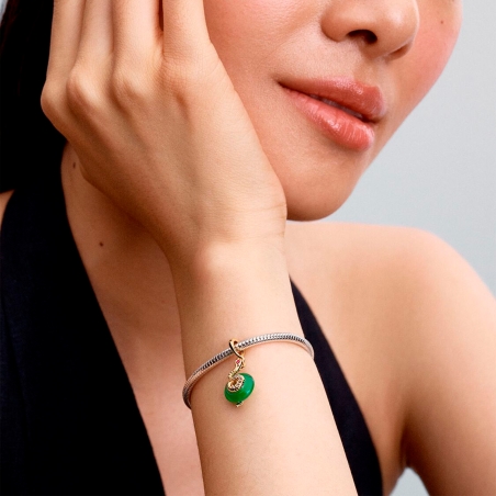 Charm Pandora Colgante Serpiente Verde 763617C01