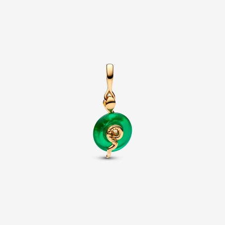 Charm Pandora Colgante Serpiente Verde 763617C01