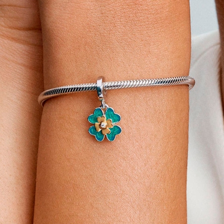 Charm Pandora Colgante Trébol Cuatro Hojas 763624C01