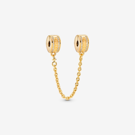 Charm Pandora Cadena de Seguridad Logotipo 768642C01-05