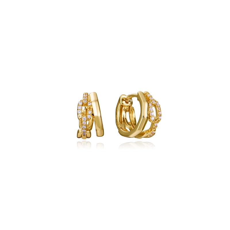 Pendientes Viceroy plata y circonitas 2315E100-30