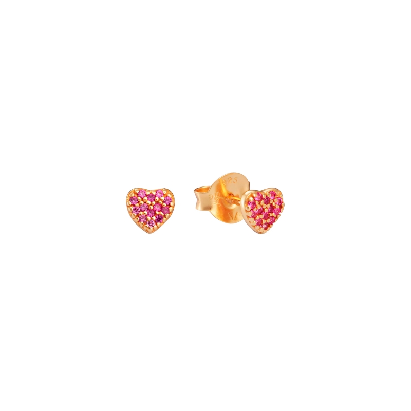 Pendientes Viceroy plata corazones 7093E100-37