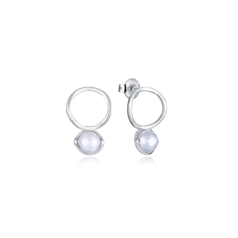 Pendientes Viceroy plata y perlas 13215E100-60
