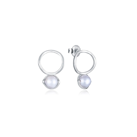 Pendientes Viceroy plata y perlas 13215E100-60