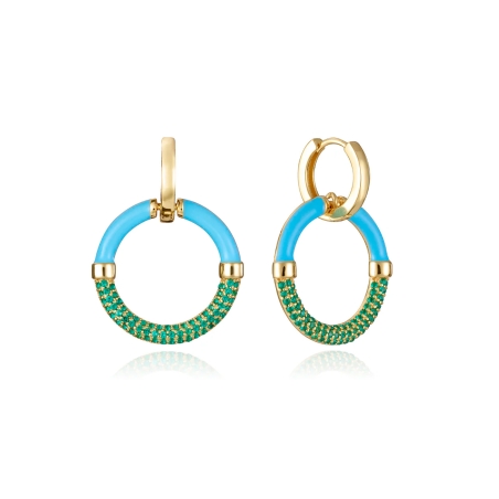 Pendientes Viceroy plata y circonitas 13199E100-99