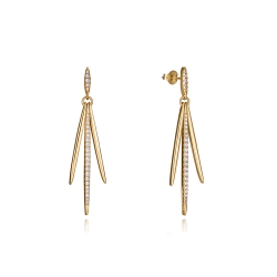 Pendientes Viceroy plata y circonitas 2321E100-30
