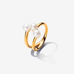 Anillo Pandora Abierto Perla 163285C01