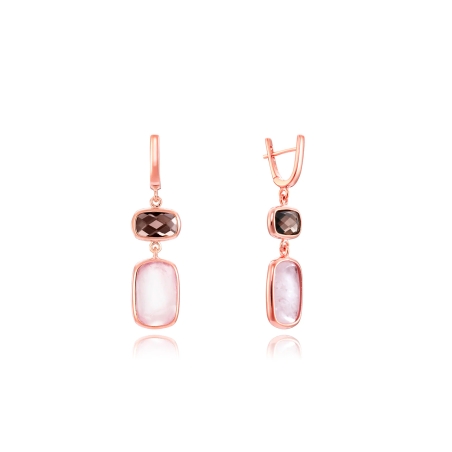 Pendientes Viceroy plata y cuarzo 3018E100-49