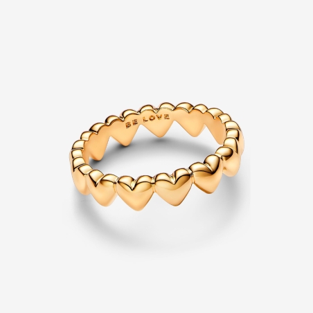 Anillo Pandora Shine Corazones 163427C00