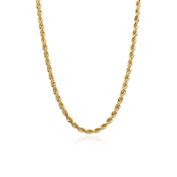 Cordón Salomónico Oro 18k 45cm "Aurelio"