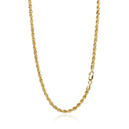 Cordón Salomónico Oro 18k 60cm "Aurelio"