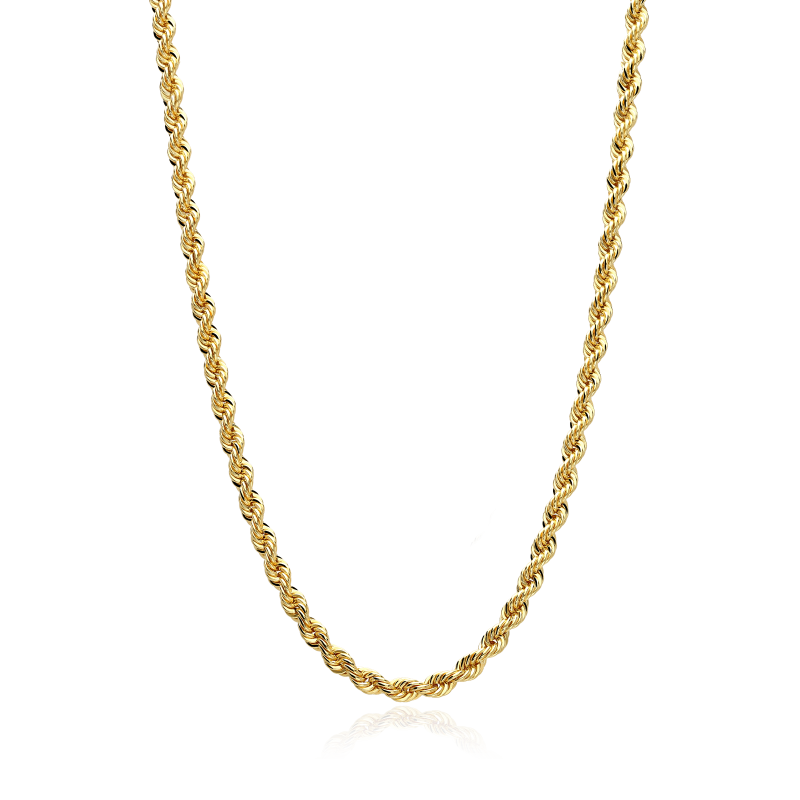 Cordón Salomónico Oro 18k 60cm "Aurelio"