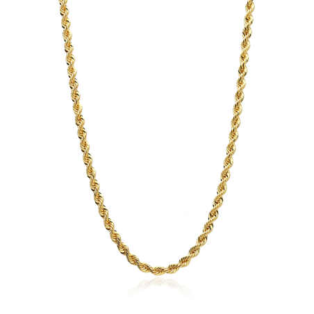 Cordón Salomónico Oro 18k 60cm "Aurelio"