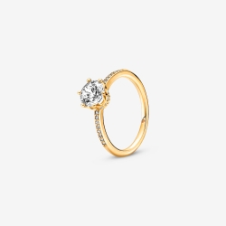 Anillo Pandora Solitario Circonita 168289C01