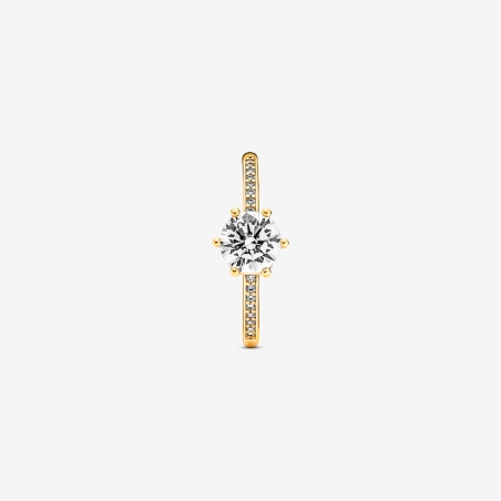 Anillo Pandora Solitario Circonita 168289C01