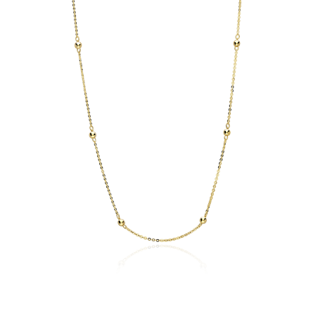 Cadena Oro 18k bolitas "Muni"