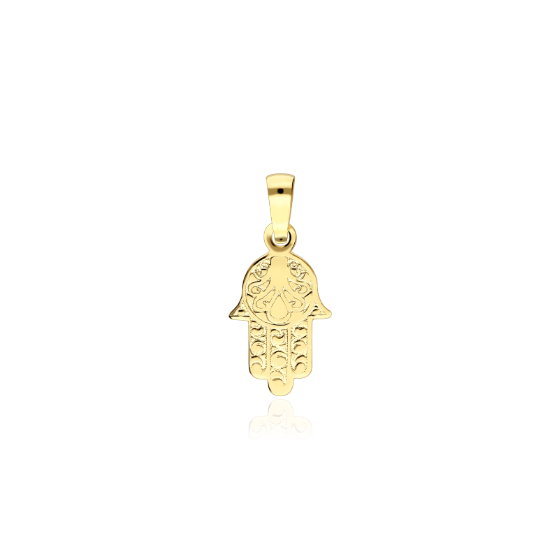 Colgante Mano de Fátima Oro 18k