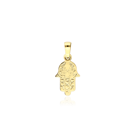 Colgante Mano de Fátima Oro 18k