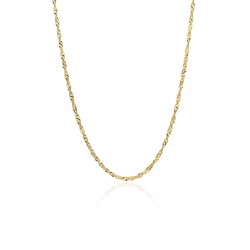Cadena Oro 18k 40cm "Singapur"