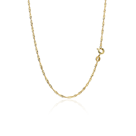 Cadena Oro 18k 40cm "Singapur"