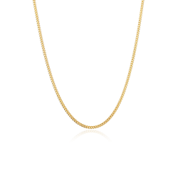 Cadena Oro 18k eslabón Barbado 40cm "Wolfen"
