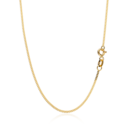 Cadena Oro 18k eslabón Barbado 60 cm "Wolfen"