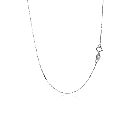 Cadena Oro Blanco 18k Veneciana 40cm "Fuyuki"
