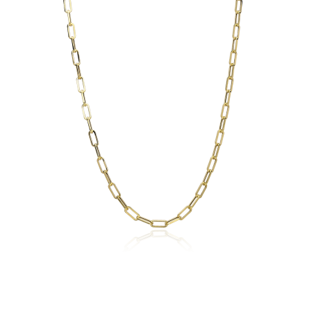 Cadena Oro 18k eslabón alargado 40cm "Sakai"