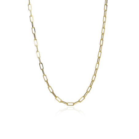 Cadena Oro 18k eslabón alargado 45cm "Sakai"