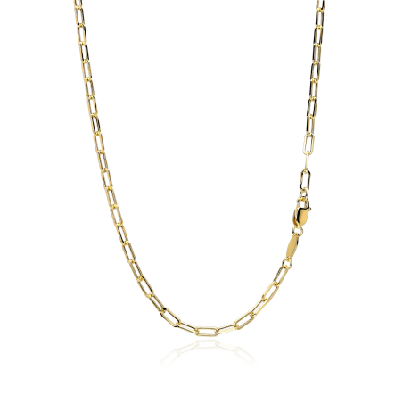 Cadena Oro 18k eslabón alargado 55cm "Sakai"