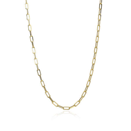 Cadena Oro 18k eslabón alargado 55cm "Sakai"