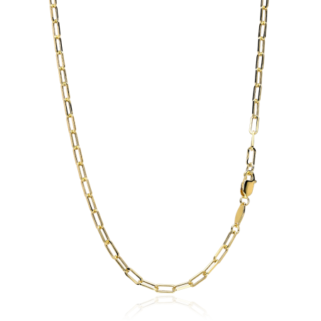 Cadena Oro 18k eslabón alargado 65cm "Sakai"