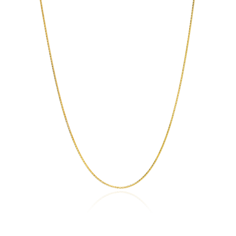 Cadena Oro 18k Espiga 50 cm "Galas"