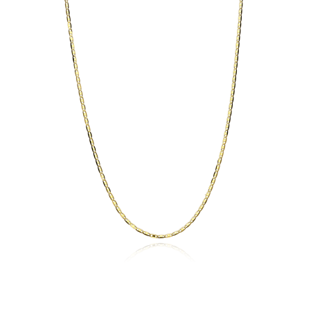 Cadena Oro 18k travesino 45cm "Hinata"