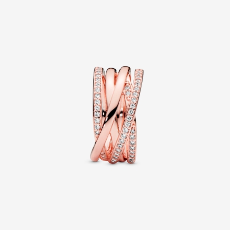 Anillo Pandora Rose Entrelazado 180919CZ