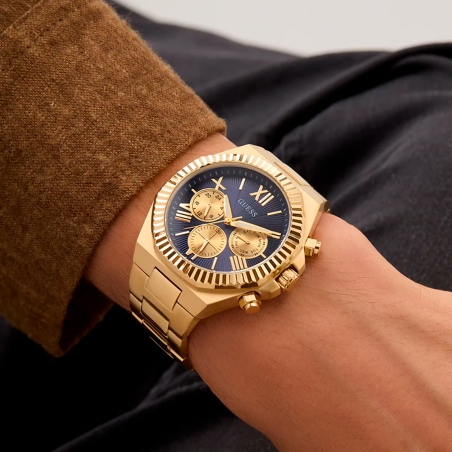 Reloj Guess dorado GW0703G6