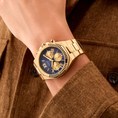 Reloj Guess dorado GW0703G6