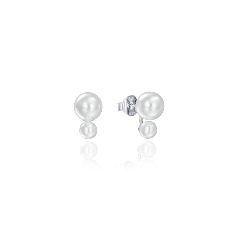 Pendientes Viceroy Plata Y Doble Perla 5089E000-68