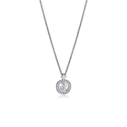 Collar Viceroy Plata Y Circonitas Virgen Niña 61068C000-38