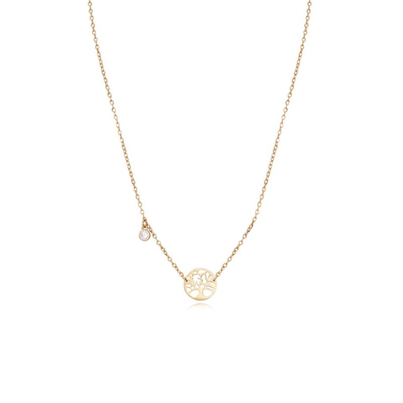 Collar Viceroy Plata Baño Oro Árbol De La Vida 13068C100-30